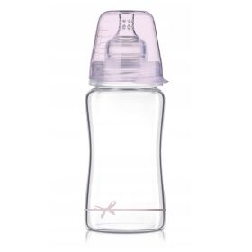 Антиколик шише за хранене Diamond Glass 3м+ LOVI
