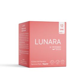 Биоразградими Бамбукови Дневни Превръзки - Lunara (12 броя)