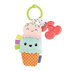 Бебешка мека играчка с гризалка - Infantino, Сладолед