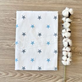 Бебешка пелена - Blue Stars Бархет
