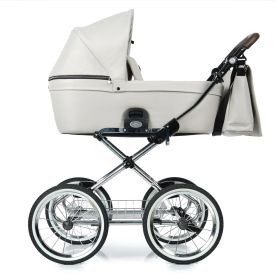 Бебешка ретро количка 2в1 COSS Classic Tahitian Vanilla - Roan