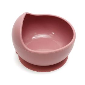 Бебешка силиконова купа тъмно розова - Tedsy