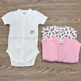 Бебешко боди с къс ръкав Cotton Love - Topolino 