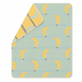 Бебешко памучно одеяло 70x90 см - Bananas, Kiwi