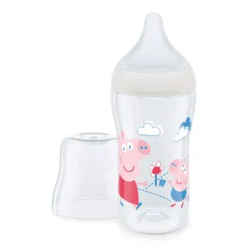 Бебешко шише Nuk Perfect Match РР 260мл. със силиконов биберон M, 3+мес. Peppa Pig