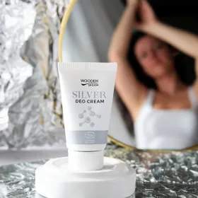 Био крем-дезодорант със сребро - Wooden Spoon