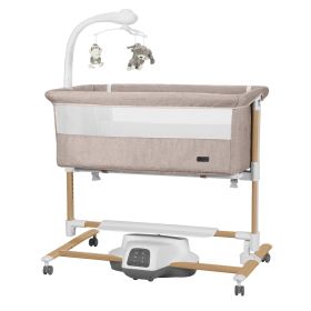 Електрическа кошара-люлка Bloom Cream Beige - Carrello
