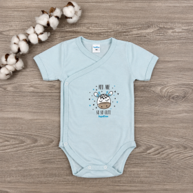 Боди с къс ръкав Topolino - You are so cute (Blue)