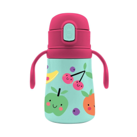 Детска термо бутилка за вода от стомана Vacuum - Fruit Bowls 350 мл