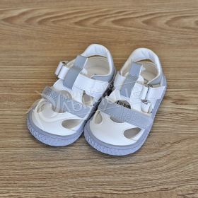 Детски анатомични сандали White/Grey - Pappix