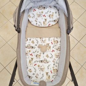 Двулицев летен комплект за количка - Forest Tale