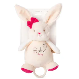 Музикална играчка Зайче Baby Toy Розов - Tedsy