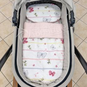 Комплект за количка Butterfly Strips Vintage - Есен/Зима