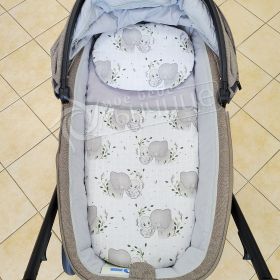 Летен комплект за количка Baby Elephant - Муселин