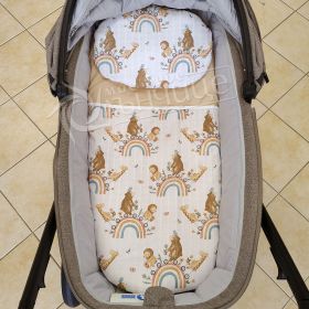 Летен комплект за количка Jungle Party - Муселин