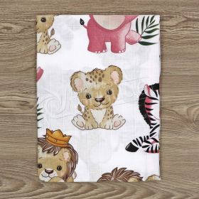 Муселинова пелена Soft Lux - Pink Jungle