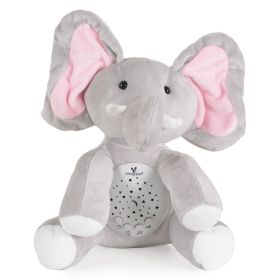 Нощна лампа и проектор с бял шум Lulo Elephant