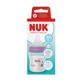 NUK Perfect Match Шише РР 150мл. със силиконов биберон за хранене S - Хипо