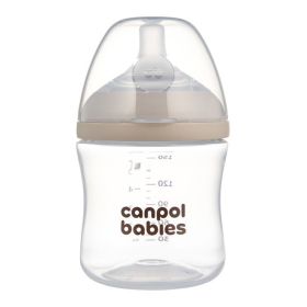 Шише с двузонов биберон Natural Shape 150мл. 0м+ - Canpol babies