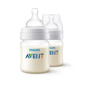 Комплект за хранене от 2 броя шишета Classic Anti-colic с биберон 0м+, 2х125мл - Philips AVENT 