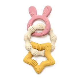 Силиконова гризалка Зайче и Звезда - Tedsy