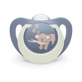 Силиконова залъгалка NUK First Choice Night Коала 0-6м. + кутийка 
