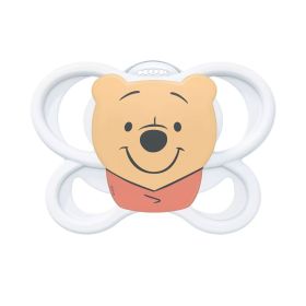 Силиконова залъгалка NUK Perfect Match AIR Мечо Пух 0-6м. + кутийка 