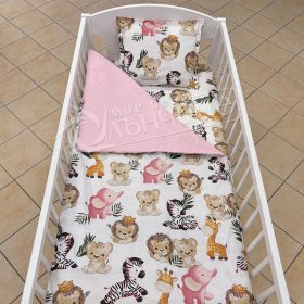 Спален комплект от три части - Pink Jungle