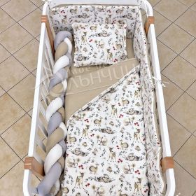 Спален комплект с обиколници - Forest Tale