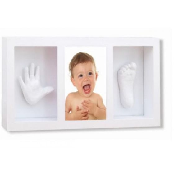 3D Отпечатък за ръка и краче с рамка за снимка - Cangaroo