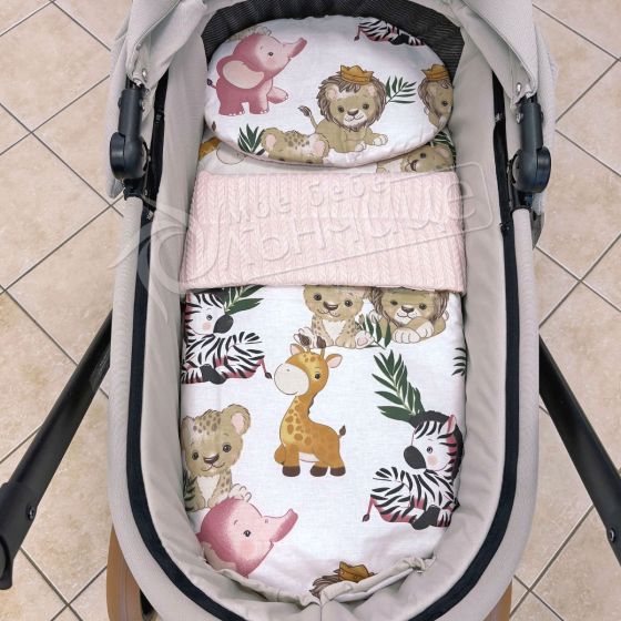 Комплект за количка Pink Jungle Vintage - Есен/Зима