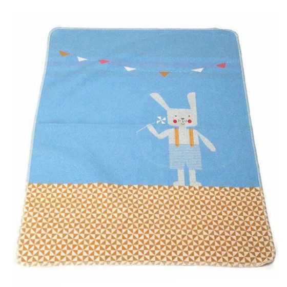 Памучно одеяло - Веселото Зайче
