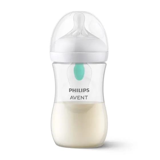 Шише за хранене Natural Response 3.0 с биберон 1м+, клапа AirFree 260 мл - Philips AVENT