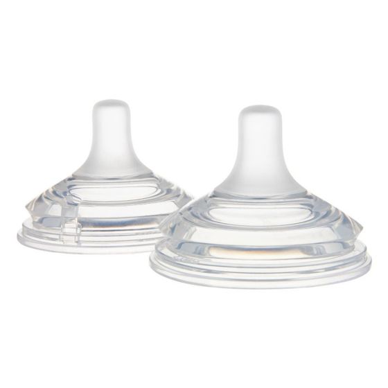 Антиколик двузонов биберон Natural Shape 0м+ 2бр. - Canpol babies