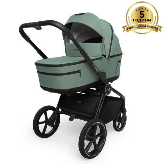 Бебешка количка 2в1 Quick Five Pine Green - Muuvo