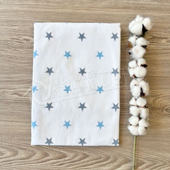 Бебешка пелена - Blue Stars Бархет