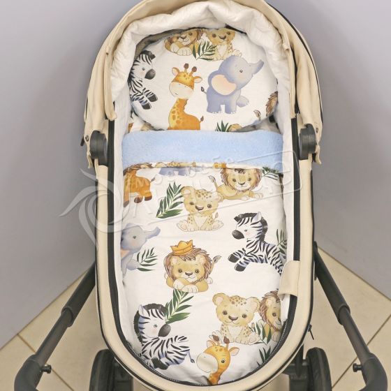 Зимен комплект за количка - Blue Jungle