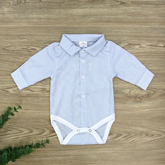 Бебешко боди-риза с дълъг ръкав