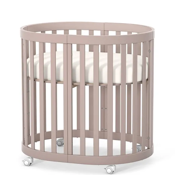 Бебешко легло от бук Roma - Cappuccino