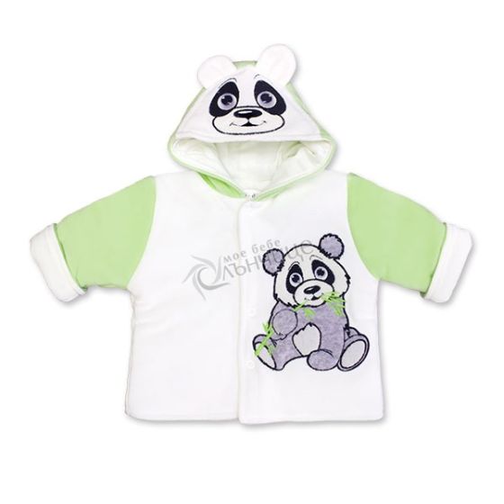 Бебешко яке Pandoo - Зелен