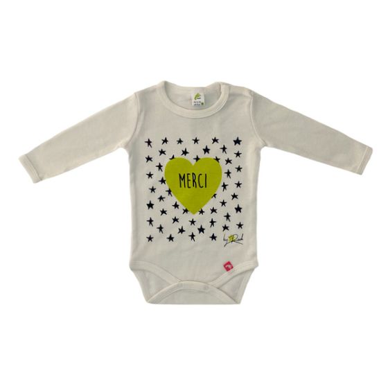 Боди с дълъг ръкав MERCI - RACH - зелен