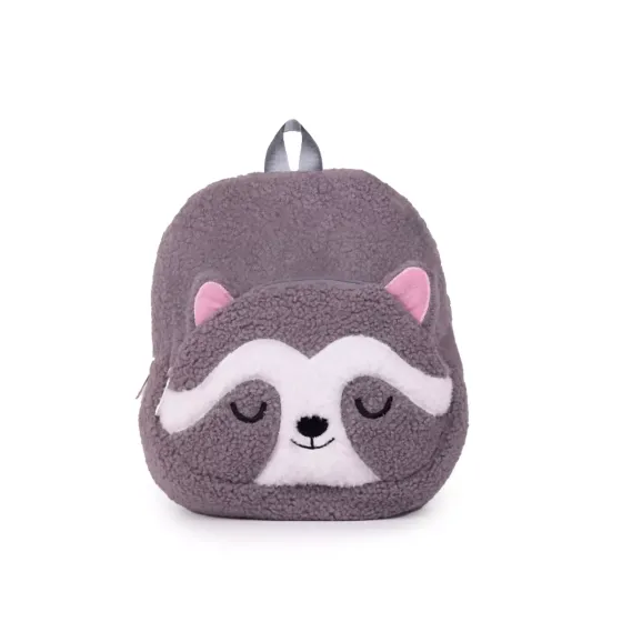 Детска плюшена раница - Енот