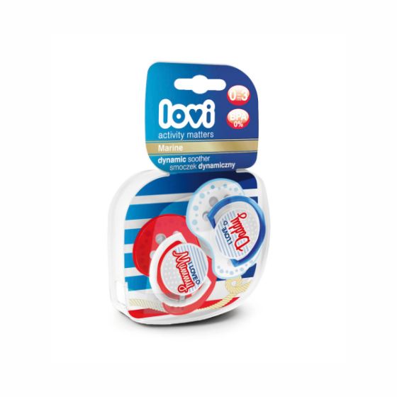 2 броя динамични залъгалки Marine - LOVI