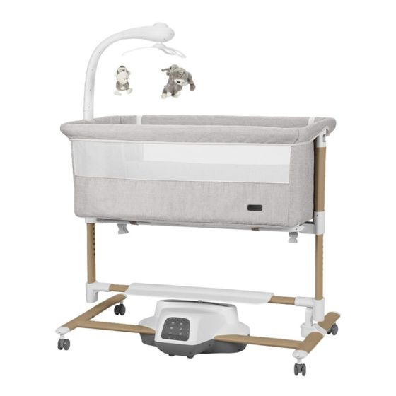 Електрическа кошара-люлка Bloom Silk Beige - Carrello