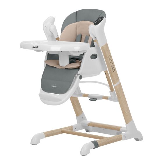 Електрическа люлка - стол за хранене - CARRELLO CASCATA - SPACE GREY