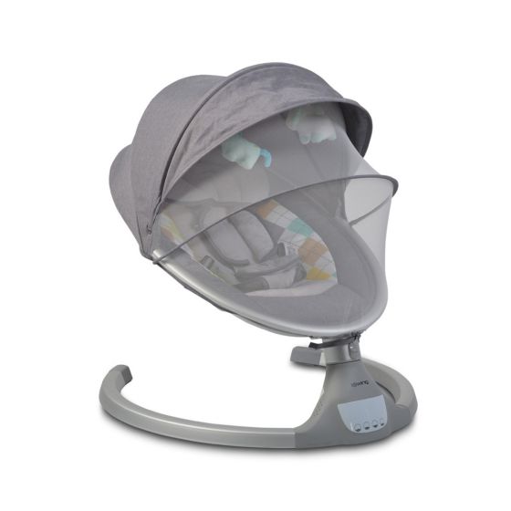 Електрическа люлка iSwing - Cangaroo - Light Grey