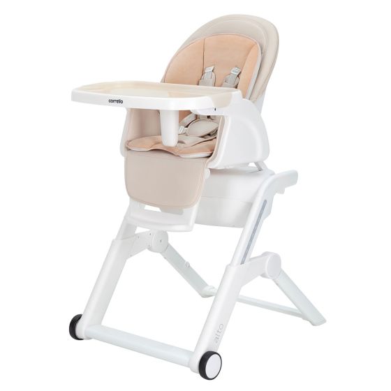 Електрическа люлка - стол за хранене Carrello Alto - Almond Beige