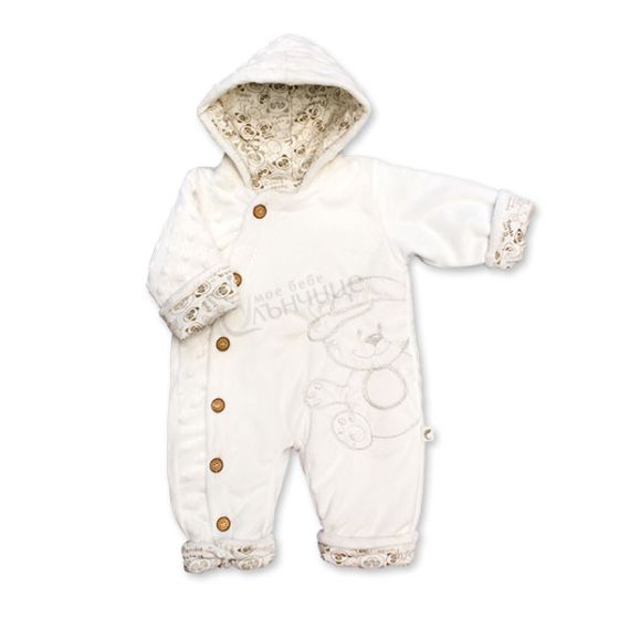 Плюшен гащеризон Funny Panda - Шампанско