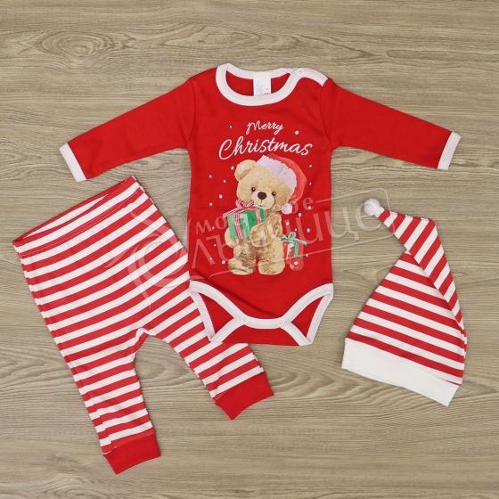 Коледен комплект от 3 части - Christmas Bear