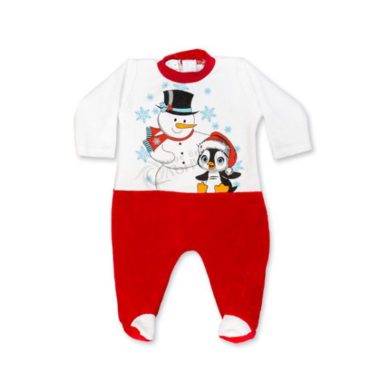 Коледен гащеризон Снежко